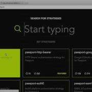 Server Side JavaScript Passportjs 2 Configure