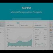 Alpha Material Design Admin Template Themeforest Website Templates And Themes