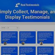 Real Testimonials Getting Started