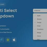 FlutterFlow Multi Select Dropdown Widget Flutterflow Dropdown Multiselect