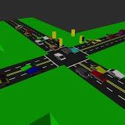 Traffic Light Simulation Vpython