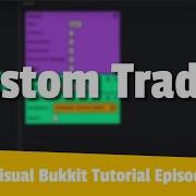 Custom Merchant Villager Trades Ep 6 Visual Bukkit Tutorial