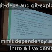 Git Deps And Git Explode Analysis Of Git Commit Dependencies