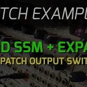 WMD SSM And SSM Expand Drum Patch Output Switching