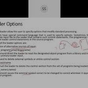 System Software Machine Independent Loader Features
