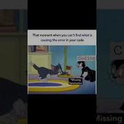 Coding Errors Python Coding Tutorial Video Shorts Tomandjerry Programming Beginners
