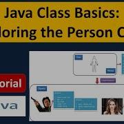 Java Class Basics Exploring The Person Class Java Class Java Tutorial