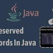 17 Reserved Keywords In Java Java Keywords With Examples Java 50 Keywords