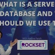 What Is A Serverless Database And Why Use It Tech Talks