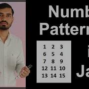 Number Pattern 7 Program Logic In Java By Deepak
