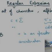 Compiler Design Module 6 Regular Expressions