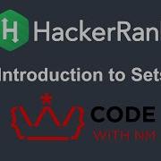 Introduction To Sets HackerRank Python Solution CODE WITH NM