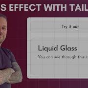 I Built Glass Effect Like Apple S With Tailwind CSS In Minutes