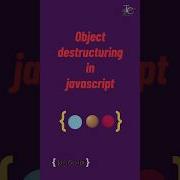 Object Destructuring In Javascript Javascript Tutorial In 1 Minutes Coding Programming