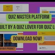 How To Use Quiz Master Control Panel