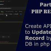 PHP REST API CRUD 4 Create API To Update Data From MySql DB Update Data Using API In PHP