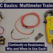 HVAC Multimeter Basics Measuring Electrical Resistance Vs Continuity Testing And Tips