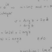 Th101 The Logarithm Function