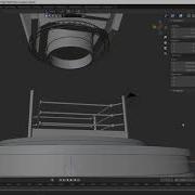 Nathaniel Diaz Rua Modeling An Arena For 2D Animation