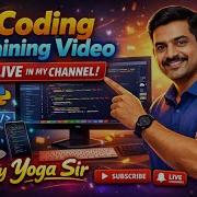 Best Coding Training In Chennai Python Java Full Stack Live Classes By Yoga Sir