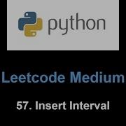 Leetcode 57 Insert Interval Greedy And Sweep Line