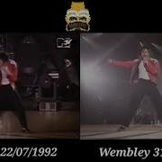 Michael Jackson Beat It Live In Werchter VS Wembley Dangerous World Tour 1992 HD