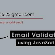 How To Make Email Validation Using JavaScript Valid Invalid Email Check In JavaScript