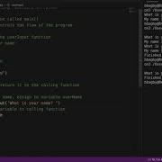 Returning A Variable Python