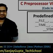Predefined Macros In C Programming By Sanjay Gupta