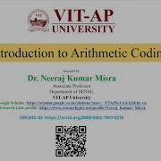 Arithmetic Coding ITC