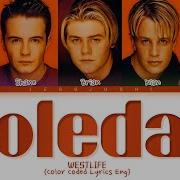 Westlife Soledad Color Coded Lyrics