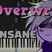 Overwrite XChara S Theme From Underverse Insane Mode Piano Tutorial Synthesia