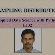 SAMPLING DISTRIBUTION LEC 132
