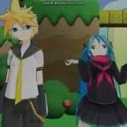 Miku Len Miku Self Destruct Meme MMD