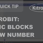 Microbit Block Editor Basic Blocks Show Number Kitronik