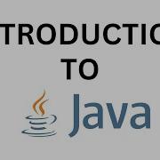 1 Introduction Java Programming Fundamentals