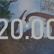 20 Minute Countdown Timer Dinosaurs Calm Music