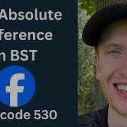 Minimum Absolute Difference In BST Leetcode 530 Trees Python