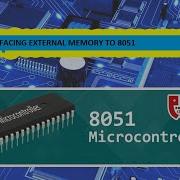Interfacing External Memory 8051 Basics Mepx Microcontroller 8051