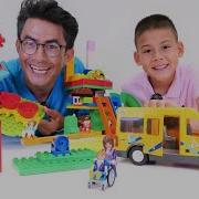 Yeni LEGO Oyunu Playmobil Oyun Parkı Kuruyoruz Çocuklar Için Eğlenceli Video