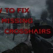 How To Fix Missing Crosshair Issue In COD4 Or WAW