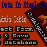 Codeigniter 4 Insert Data Part 08 Added Records Into Database