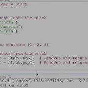 STACK IMPLEMENTATION Push Pop Display Class 12 Python CBSE Board COMPUTEREXCELSOLUTION