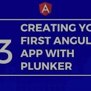 Creating Your First Angular 2 App With Plunker