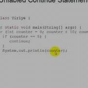 Java Continue Statement In Somali
