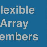 Flexible Array Members C Programming Tutorial