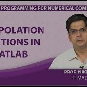 Interpolation Functions In MATLAB