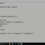 Convert Pounds Into Kilograms Write A Program That Converts Pounds Into Kilograms The Program Promp