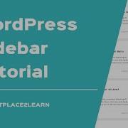 How To Build A Sidebar In Wordpress Custom And Sitewide Sidebar Using Elementor Free