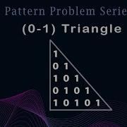 0 1 Triangle Pattern Java C Python Detailed Explain For Placement Pattern Problem 9